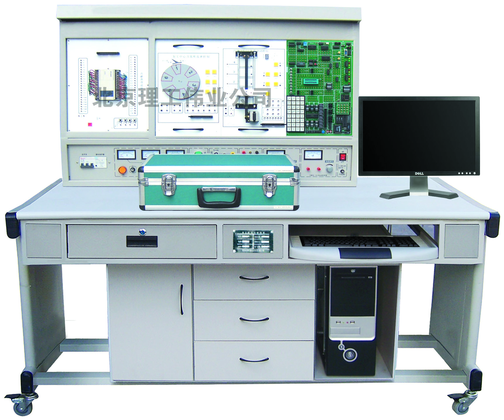 LGS-02B PLC可編程控制、單片機(jī)開發(fā)系統(tǒng)、自動控制原理綜合實驗裝置